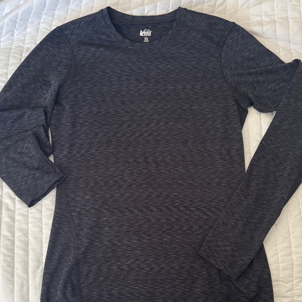 REI Women's Long Sleeve Tee - Dark Gray